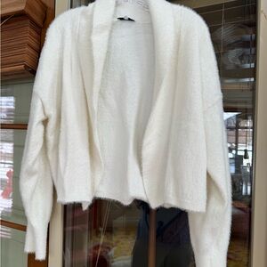 Society Soft White Women's Cardigan